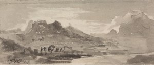 山岳風景 作： James Ward